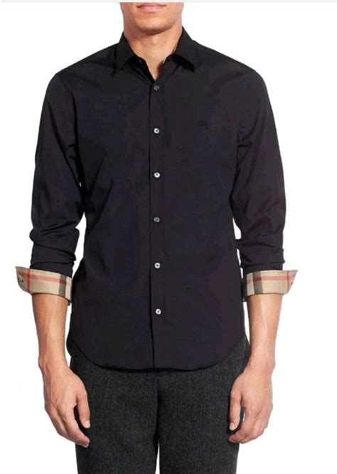 burberry brit long sleeve dark came|burberry clothing for men.